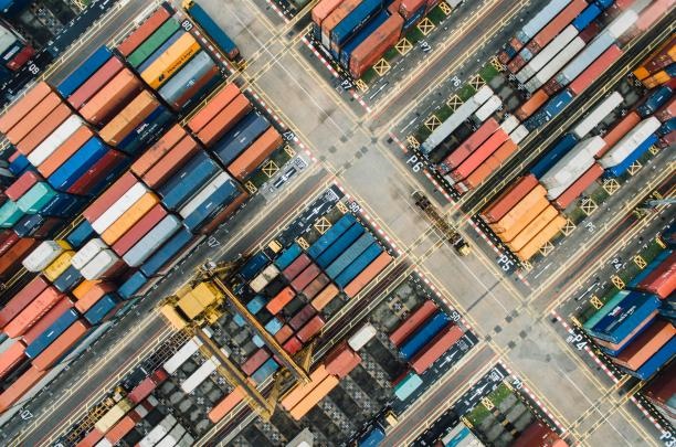 global freight market trends container shipping port